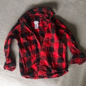 Plaid button up